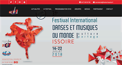 Desktop Screenshot of festival-issoire.fr